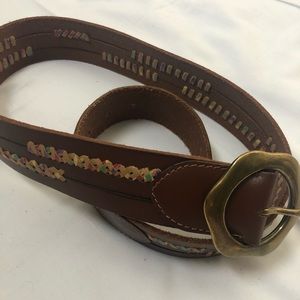 Lucky Brand Large Leather Belt